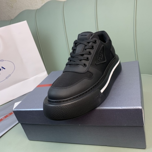 Men P*rada Top Sneaker （ annareps ） Free shipping