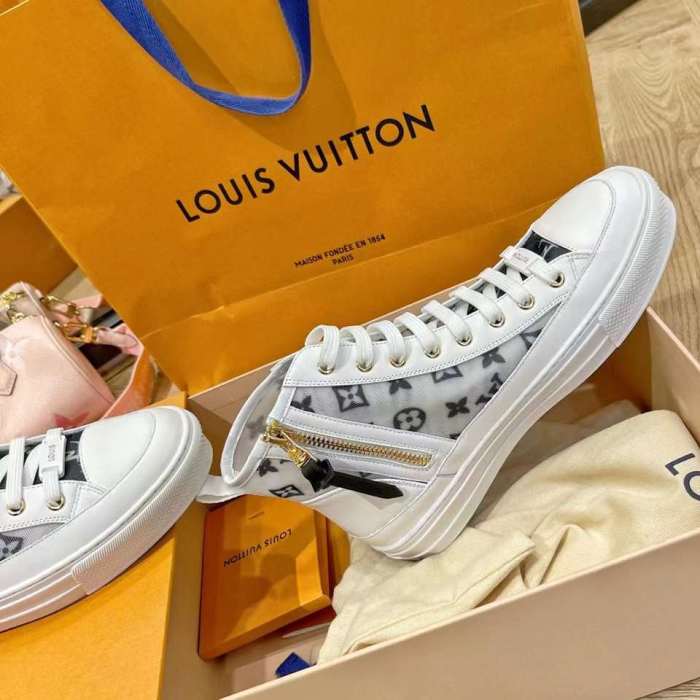 Women L*ouis V*uitton Top Sneaker (annareps) Free shipping
