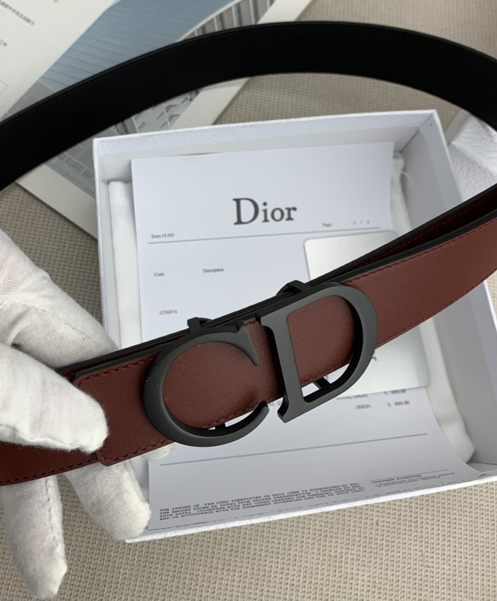 Annareps Great quality D*ior Belts Top Quality 35MM Free shipping