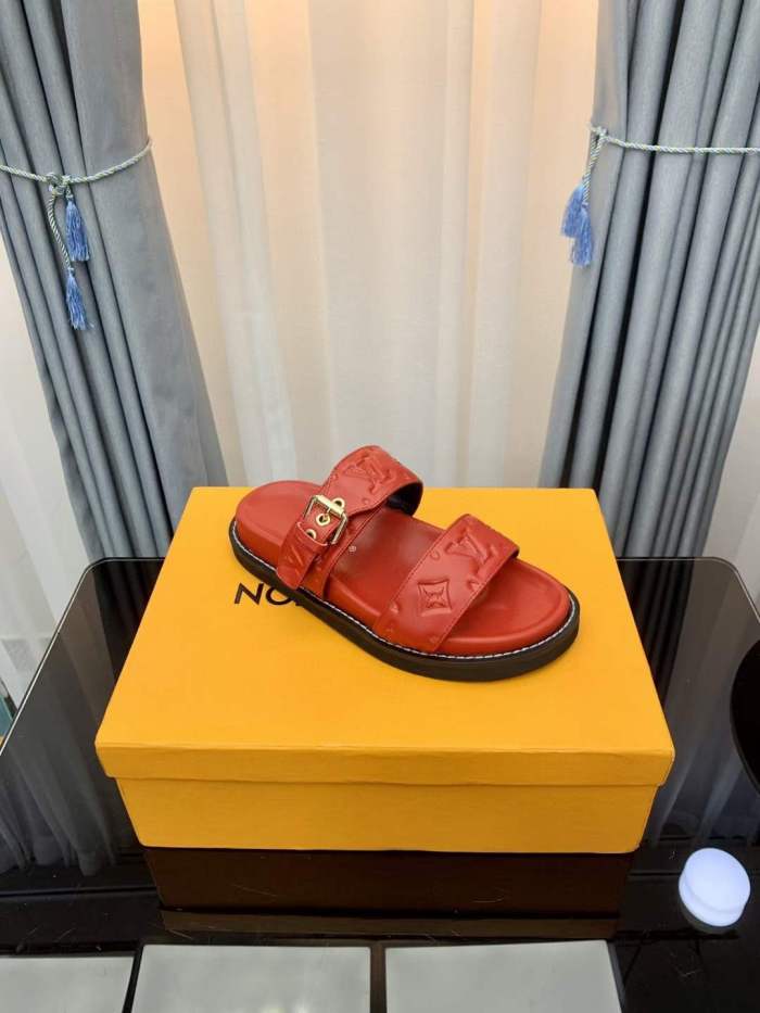Women Men L*ouis V*uitton Top Slippers (annareps) Free shipping