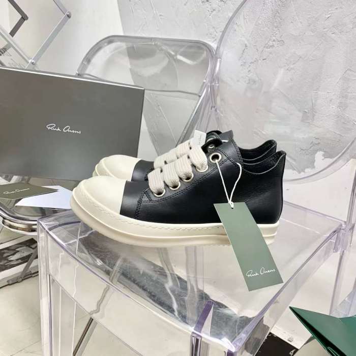 Men Women R*ick O*wens Top Sneaker (annareps) Free shipping
