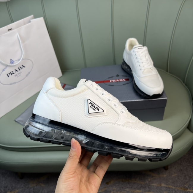 Men P*rada Top Sneaker （ annareps ） Free shipping