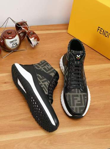 Annareps Great quality Men F*endi Top Sneaker Free shipping
