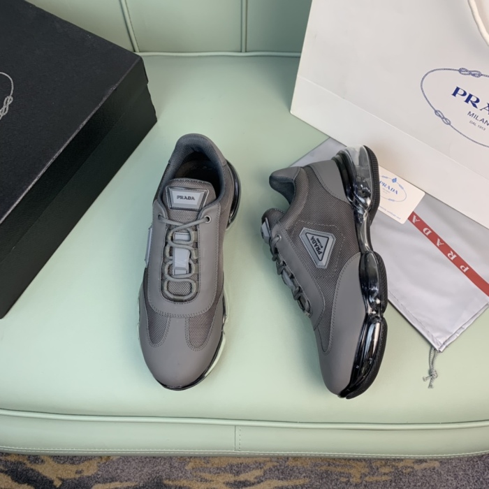 Copy Men P*rada Top Sneaker （ annareps ） Free shipping