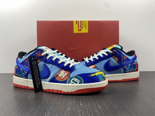 Free shipping from annareps Nike Dunk Low Firecracker DH4966-446 Free shipping