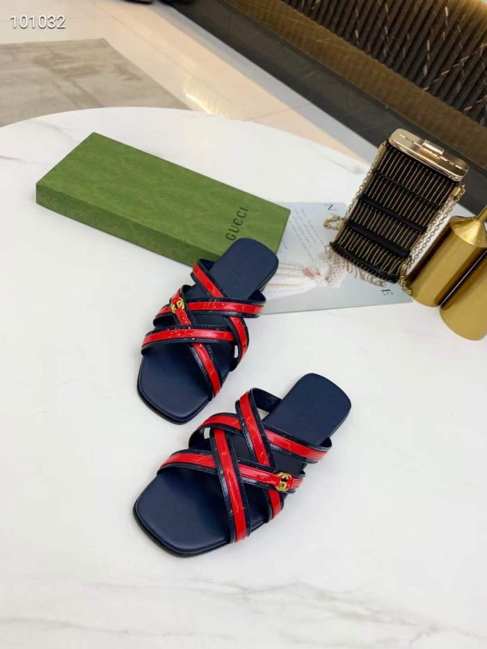 Annareps Great quality Women G*ucci Top Sandals Free shipping