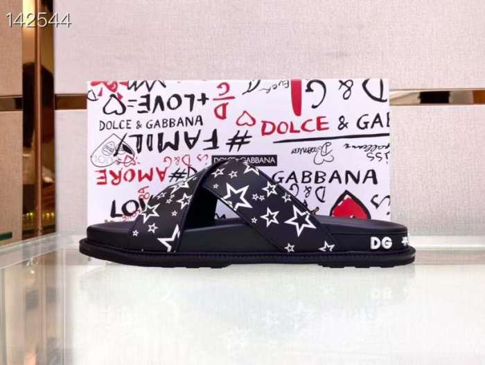 Men D*G Top Slippers (annareps) Free shipping