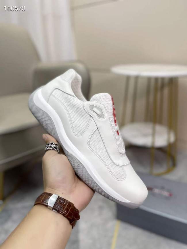 Men P*rada Top Sneaker （ annareps ） Free shipping