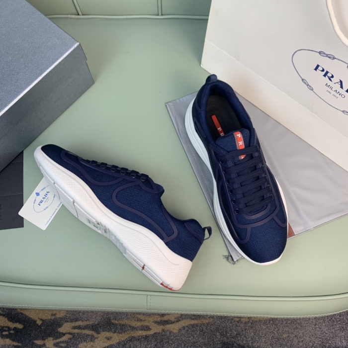 Men P*rada Top Sneaker （ annareps ） Free shipping