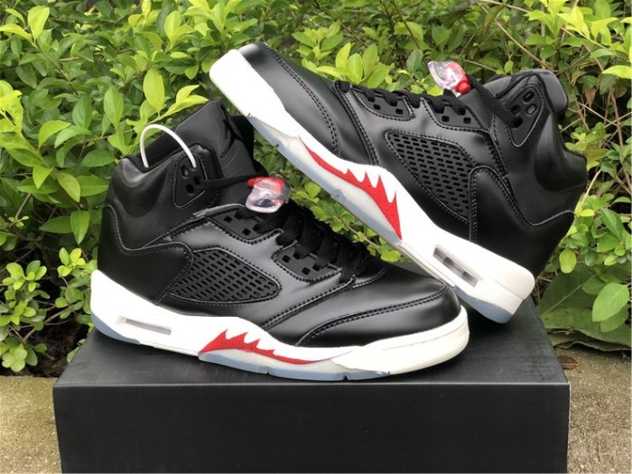 Annareps Great quality Air Jordan 5 SP “Black Muslin” CT8480-001 Free shipping