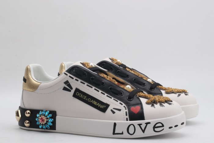 Annareps Great quality Men D*G Top Sneaker Free shipping