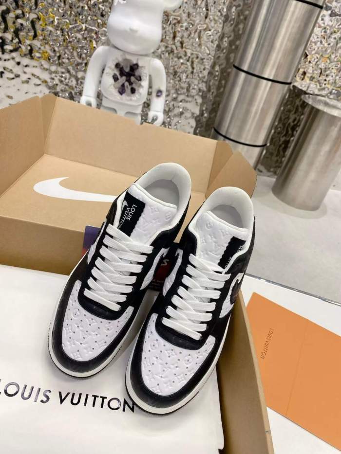 Free shipping from annareps Men Women L*ouis V*uitton x NIKE Air force1 22ss Sneakers ( annareps) Free shipping