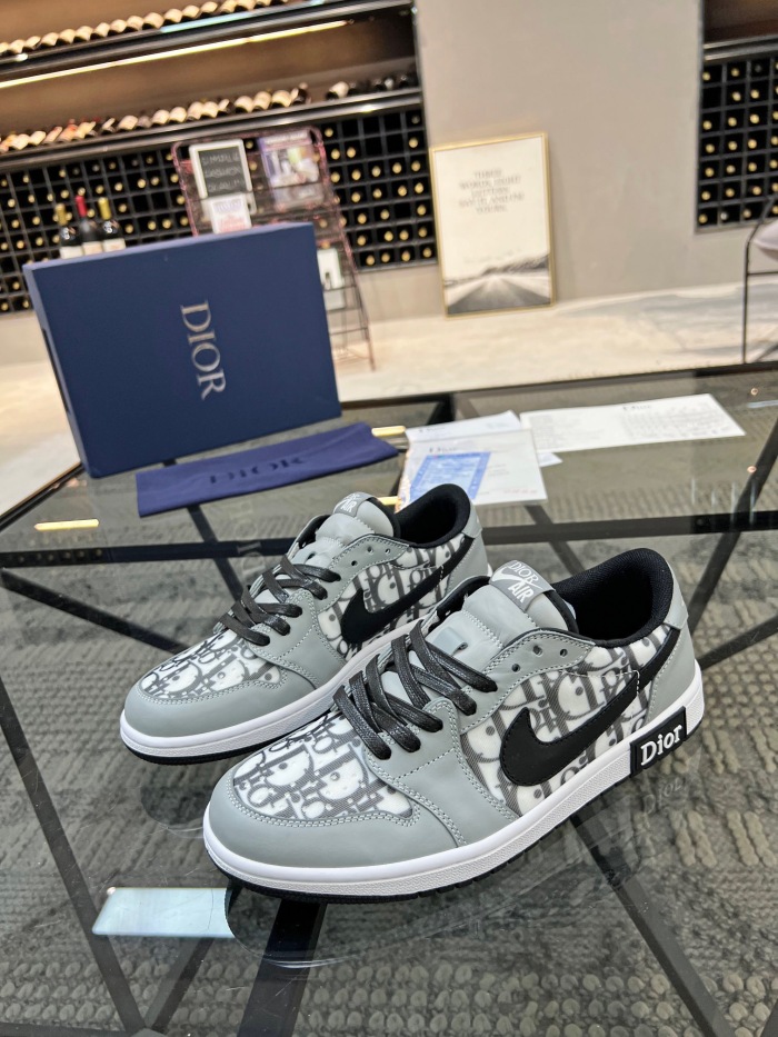 Men D*ior Top Sneaker (annareps) Free shipping