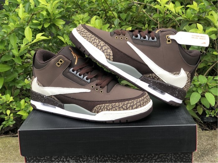 Annareps Great quality Air Jordan 3 Travis Scott Free shipping