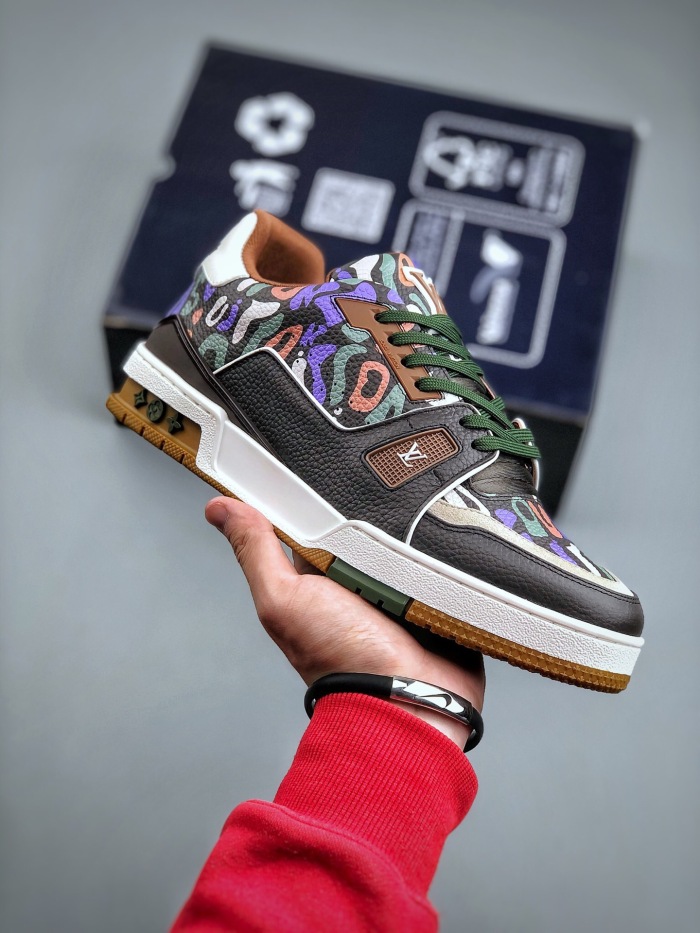 Men Women L*ouis V*uitton Top Sneaker (annareps) Free shipping