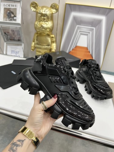 Men P*rada Top Sneaker （ annareps ） Free shipping