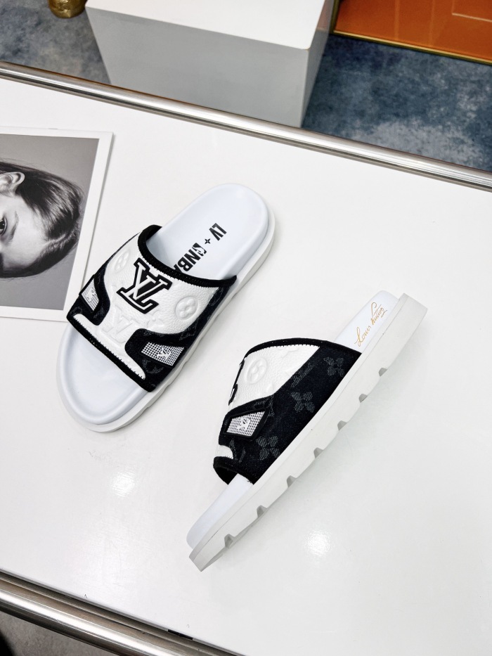 Annareps Great quality Men Women L*ouis V*uitton Slippers  Free shipping