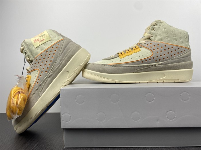 Annareps Great quality Union x Air Jordan 2 Rattan DN3802-200 Free shipping