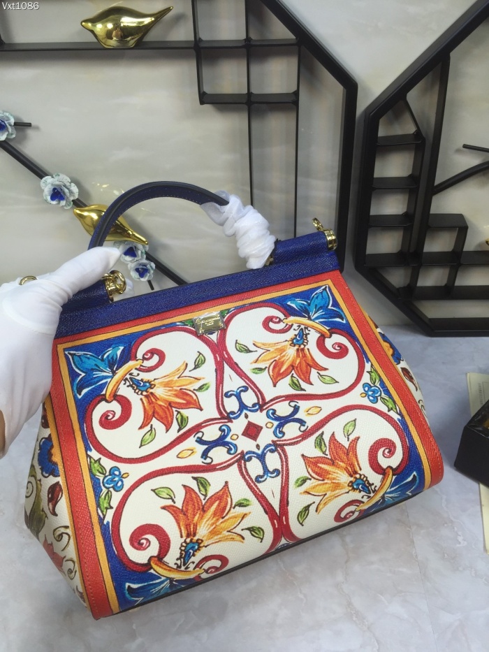 Annareps Great quality D*olce&G*abbana Top Bag 25*20*12cm Free shipping