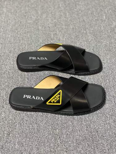 Annareps Great quality Men P*rada Top Sandals Free shipping