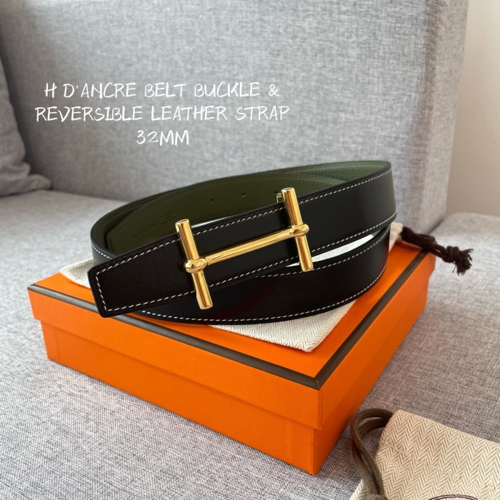 Annareps Great quality H*ermes Belts Top Quality 3.2CM Free shipping