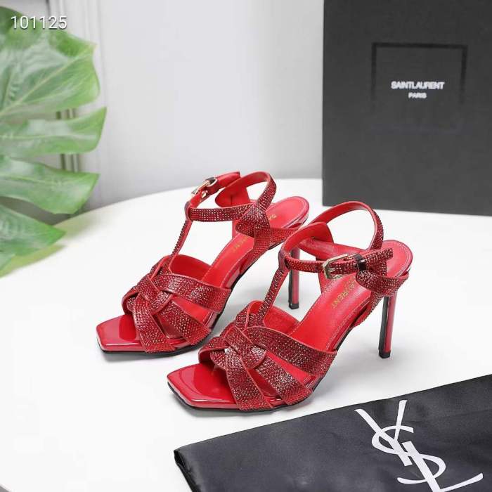 Annareps Great quality Women Y*SL Top Sandals Free shipping