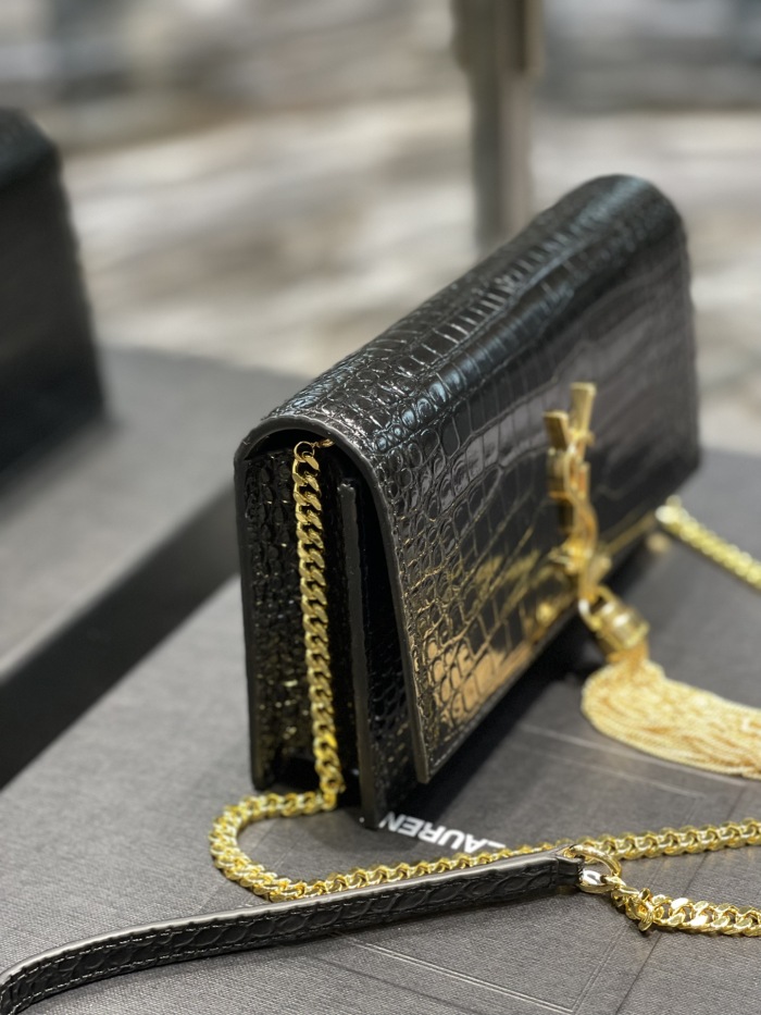 Y*SL Bag Top Quality 19*12.5*4CM Free shipping