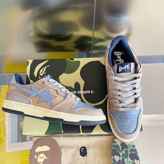 Men Women B*ape sta low Top Sneaker ( annareps) Free shipping
