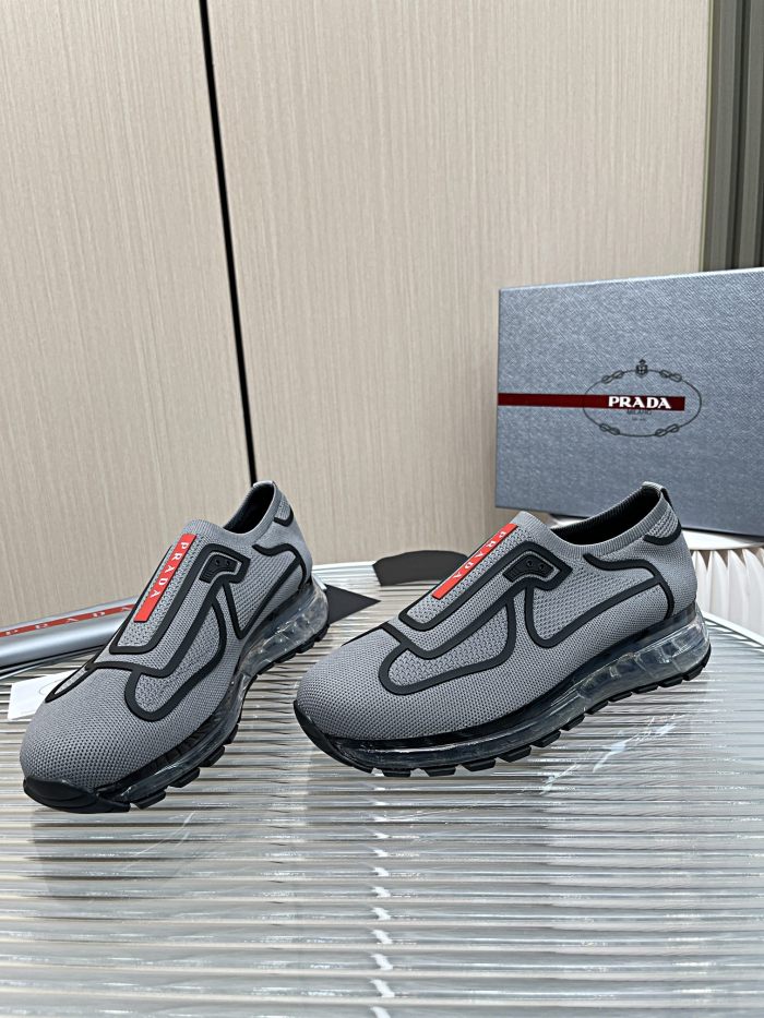 Men P*rada Top Sneaker （ annareps ） Free shipping