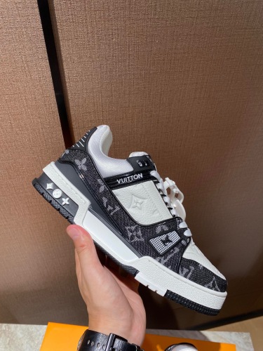 Annareps Great quality Men Women L*ouis V*uitton trainer Top Sneaker Free shipping