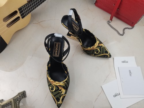 Annareps Great quality Women F*endi Top Quality Sandals Free shipping