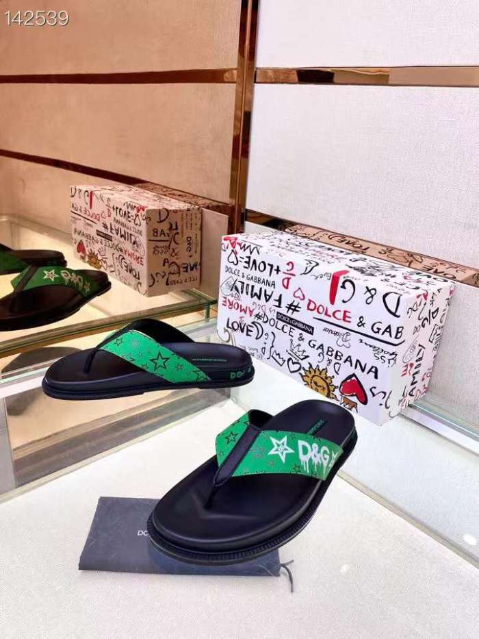Men D*G Top Slippers (annareps) Free shipping