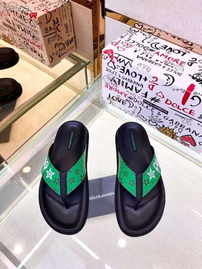 Men D*G Top Slippers (annareps) Free shipping