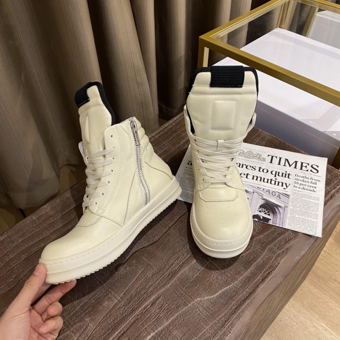 Annareps Great quality Men Women R*ick O*wens Top Sneaker Free shipping
