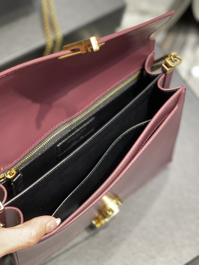 Annareps Great quality Y*SL Top Bag 22*16.5*5.5cm Free shipping