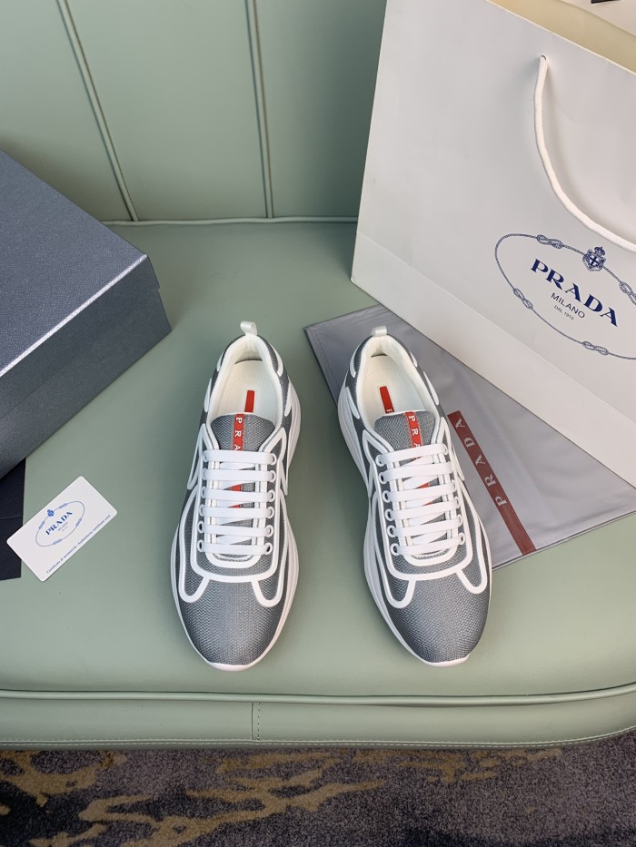 Men P*rada Top Sneaker （ annareps ） Free shipping