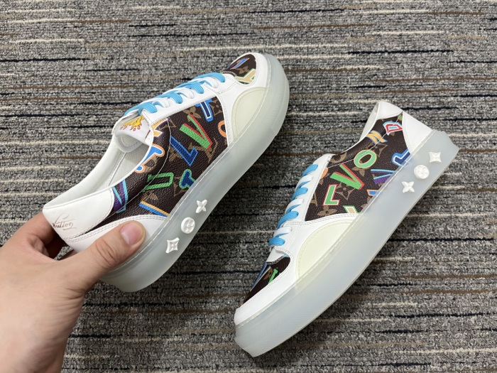 Annareps Great quality Men L*ouis V*uitton Top Sneakers Free shipping
