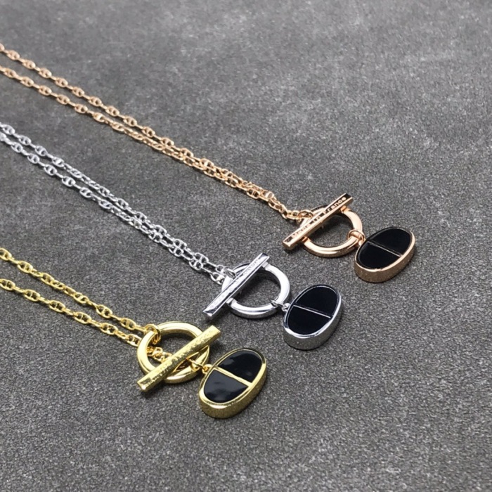 Annareps Great quality Necklace H*ermes Free shipping