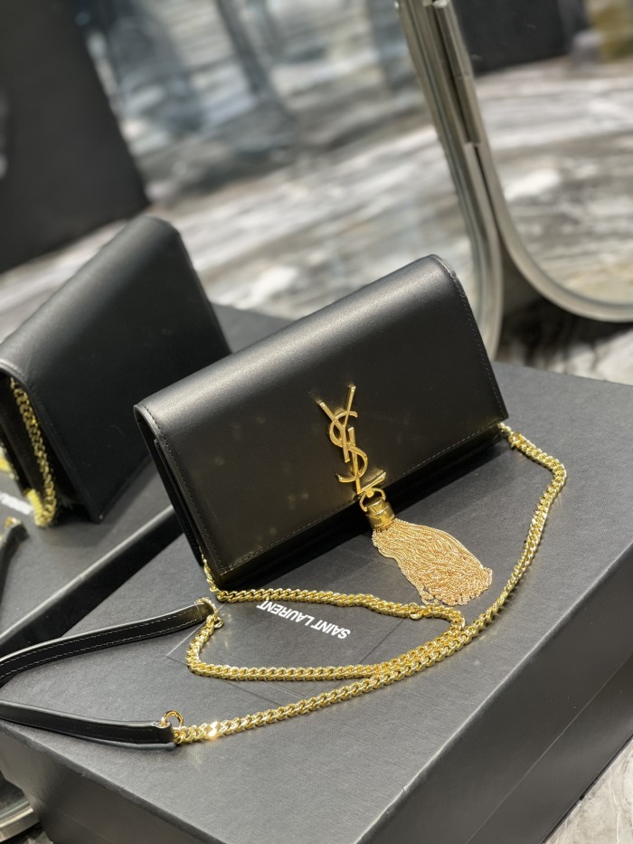 Y*SL Bag Top Quality 19*12.5*4CM Free shipping