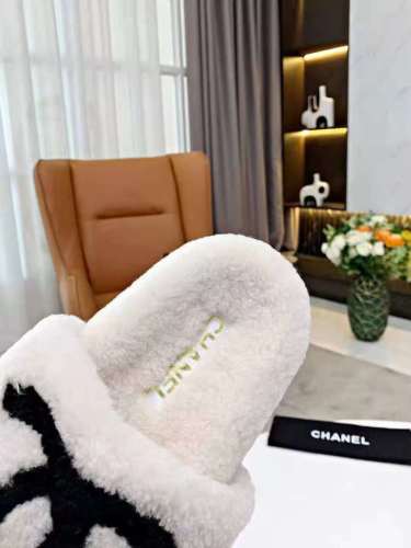 Annareps Great quality Women C*hanel Top Slippers Free shipping