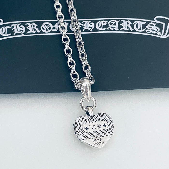 Annareps Great quality Copy Necklace C*hrome H*earts Free shipping