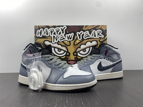 Annareps Great quality Air Jordan 1 Mid 554724-170 Free shipping