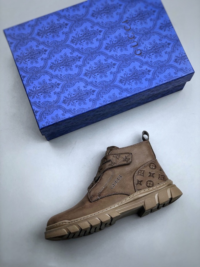 Men G*ucci Top Sneaker (annareps) Free shipping
