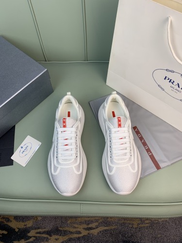 Men P*rada Top Sneaker （ annareps ） Free shipping