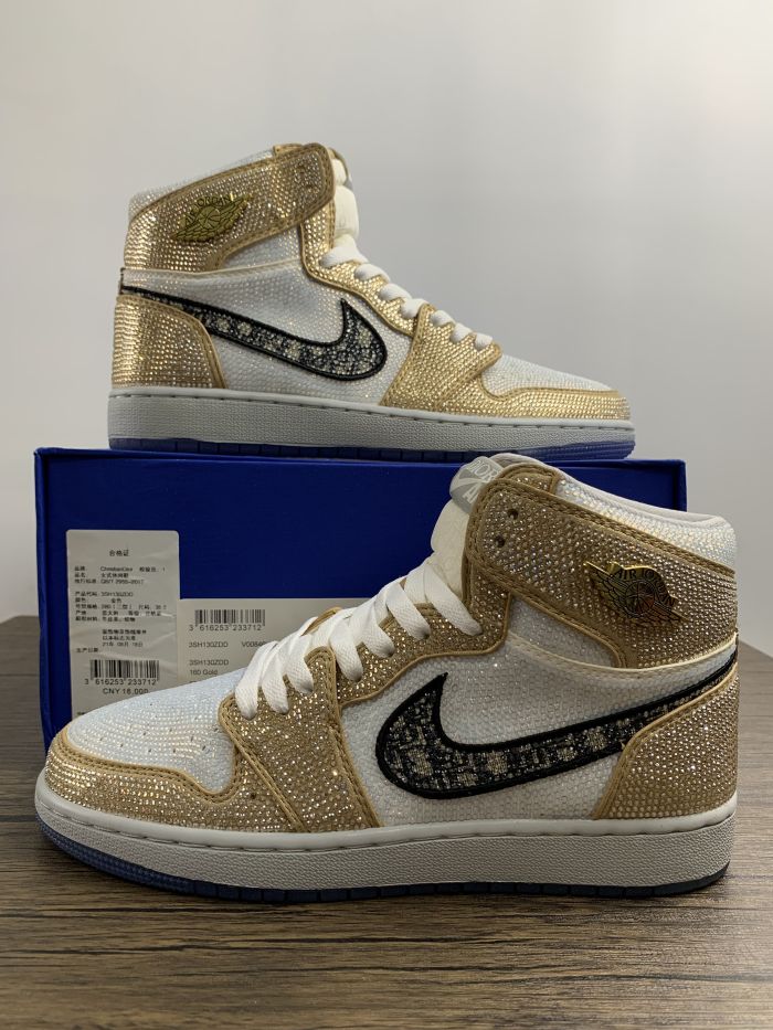 Annareps Great quality Air Jordan 1 D*ior Free shipping
