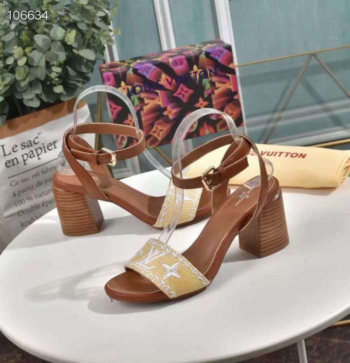 Annareps Great quality Women L*ouis V*uitton Top Slippers Free shipping