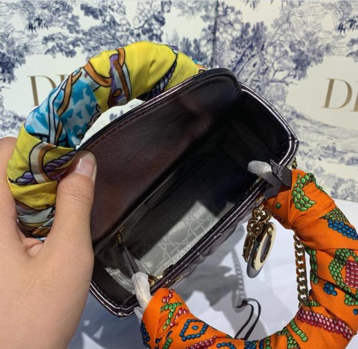 Annareps Great quality D*ior Top Bag 17*8*14cm Free shipping
