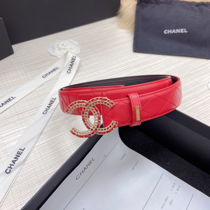 Annareps Great quality C*hanel Belts Top Quality 30MM Free shipping