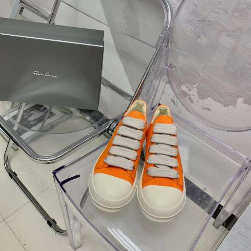 Men Women R*ick O*wens Top Sneaker (annareps) Free shipping