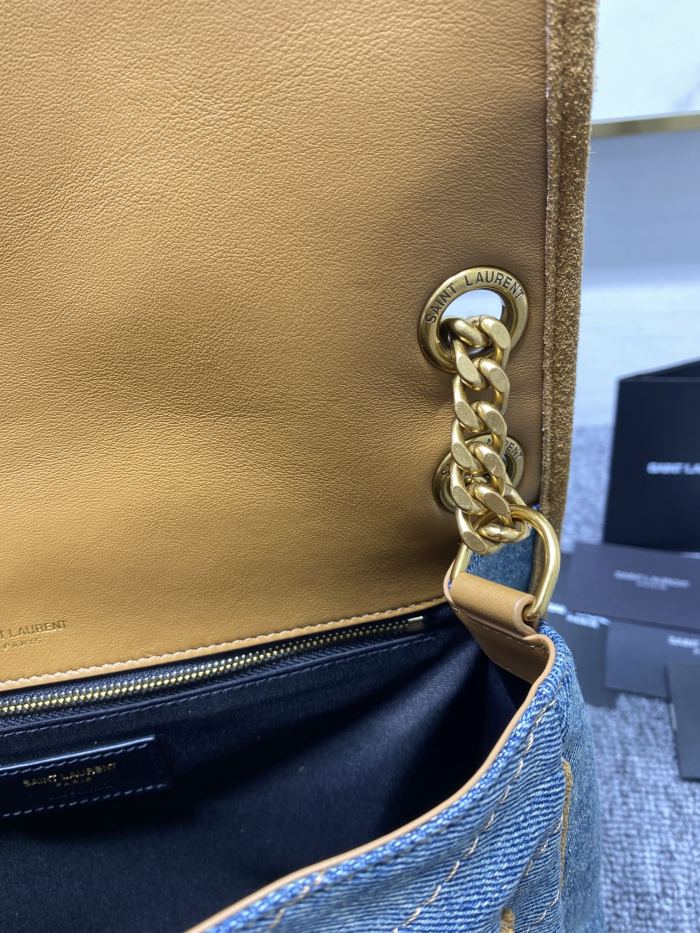 Annareps Great quality Y*SL Top Bag 28*22*9cm Free shipping